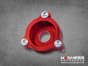 Jeep Wrangler JL 2.0L Blow Off Adaptor Plate - SILA Concepts - Red Jeep Wrangler JL 2.0L Blow Off Adaptor Plate - SILA Concepts - Red
